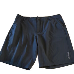𝅺o’neill mens black shorts, size 38